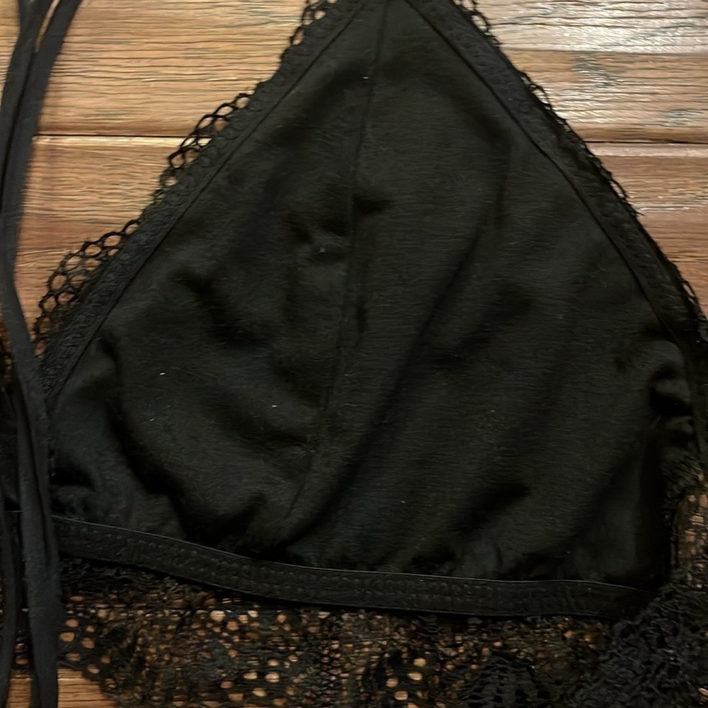 Alrar’d Stste Black Lace Bra Size L - Picture 3 of 6
